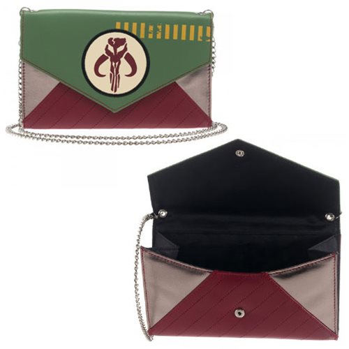 Star Wars Mandalorian Envelope Wallet with Chain