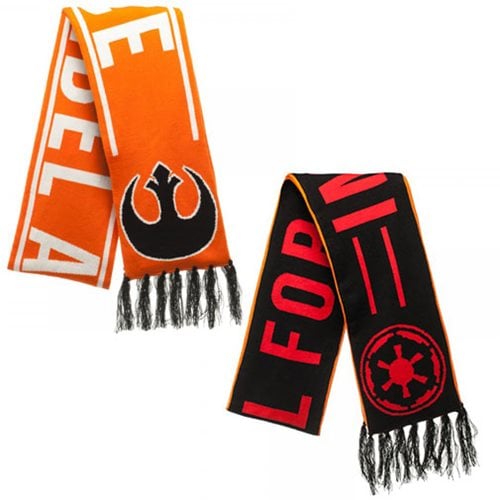 Star Wars Rebel and Imperial Reversible Jacquard Scarf