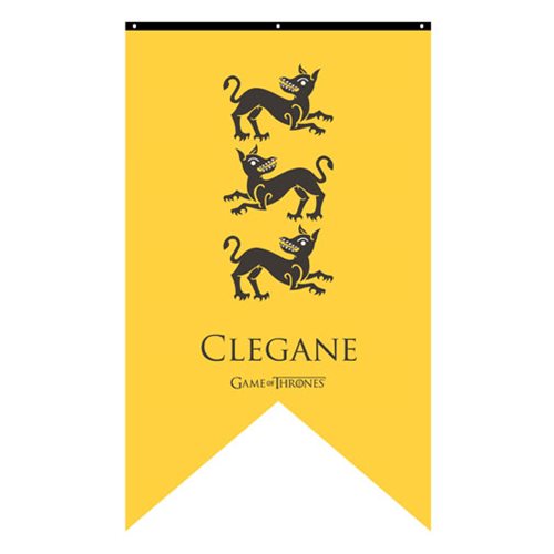 Game of Thrones Clegane Sigil Banner