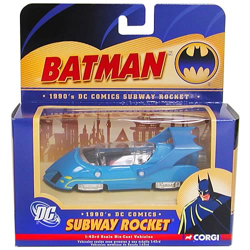 Batman 1970s Die-Cast 1:43 Scale Subway Batrocket