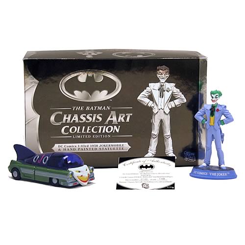 Batman 1950s Jokermobile and Joker Figure