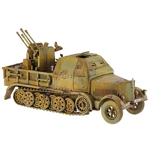 German SdKfz 7/2 Halftrack with Infantry Set