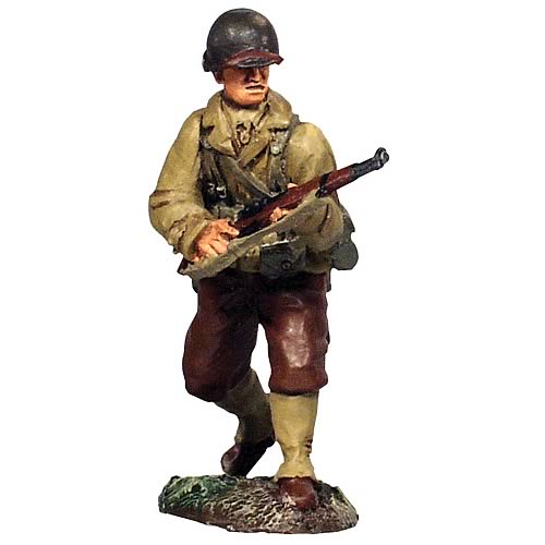 Forward March WWII 1944 US Infantry 6-Piece Figure Set