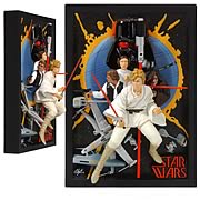 EE Exclusive Star Wars Chaykin Mini Poster Sculpture