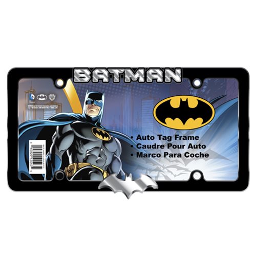 Batman Metal License Plate Frame