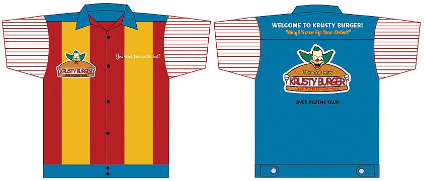 Krusty Burger Work Shirt