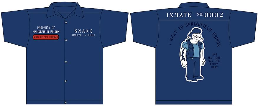 Springfield Prison Shirt