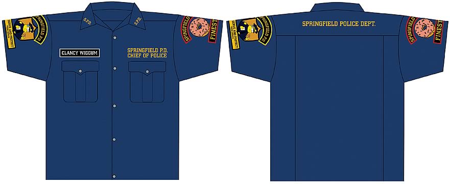 Springfield Police Shirt