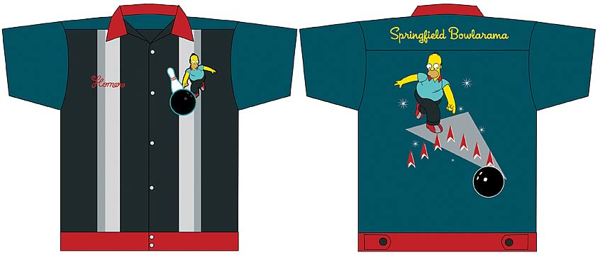 Springfield Bowlarama Shirt