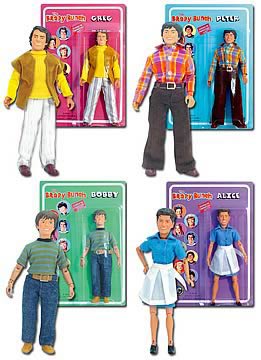 Brady Bunch 8-inch Figure Series 1 Set