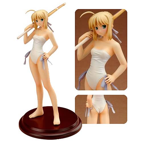 Fate/Hollow Ataraxia White Saber Statue