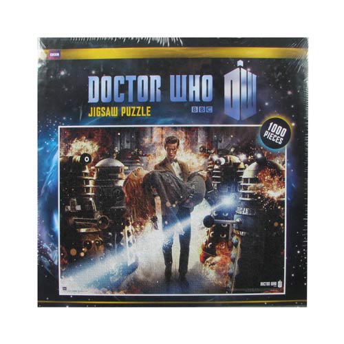 Doctor Who Flames Jigsaw Puzzle