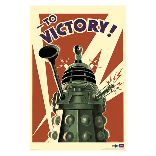 Doctor Who Dalek to Victory Standard Poster