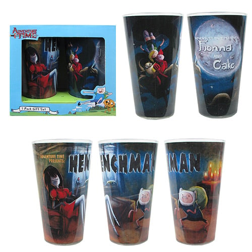 Adventure Time Darkness Pint Glass 2-Pack