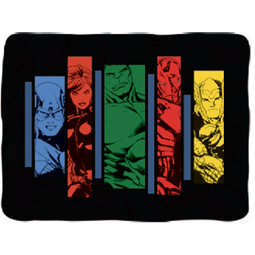 Avengers Panels Fleece Throw Blanket
