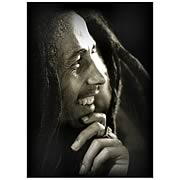 Bob Marley Hand on Chin Canvas Print