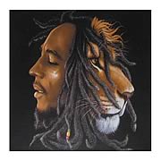 Bob Marley Lion Canvas Print