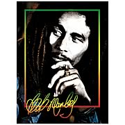 Bob Marley Framed Mirror Art