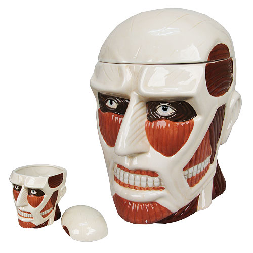 Attack on Titan Colossal Titan Ceramic Cookie Jar
