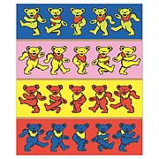 Grateful Dead Dancing Bears Coral Fleece Blanket