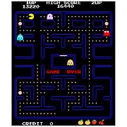 Pac-Man Micro Raschel Fleece Blanket