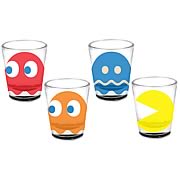 Pac-Man Shot Glass 4-Pack