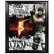 Resident Evil Framed Mirror Art