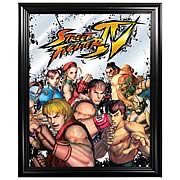 Street Fighter IV Framed Mirror Art