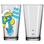Smurfs Smurfette Out of Your League Glass Tumbler