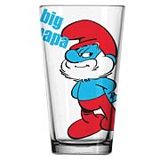 Smurfs Papa Smurf Big Papa Glass Tumbler