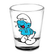 Smurfs Jokey Smurf Shot Glass