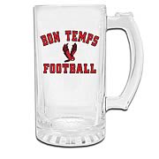 True Blood Bon Temps Football Glass Stein