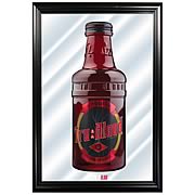 True Blood Bottle Framed Mirror Art