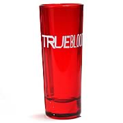 True Blood Logo Red Shooter Glass