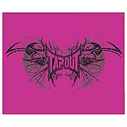 Tapout Pink Micro Raschel Fleece Blanket