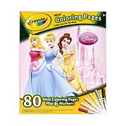 Crayola Disney Princess Mini Coloring Pages Activity Set
