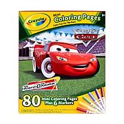 Crayola Disney Pixar Cars Mini Coloring Pages Activity Set