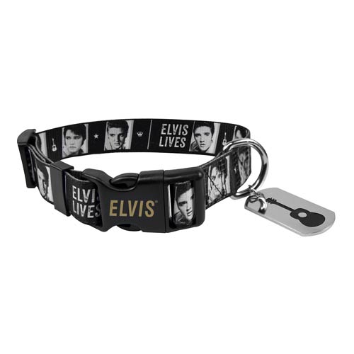 Elvis Presley Elvis Lives Dog Collar
