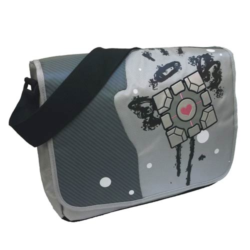 Portal 2 Original Companion Cube Messenger Bag