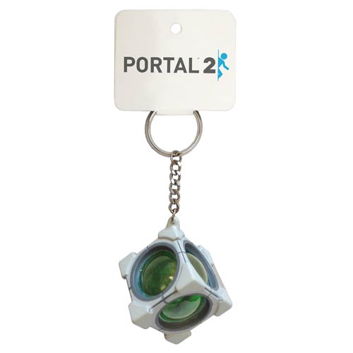 Portal 2 Refracting Box Key Chain