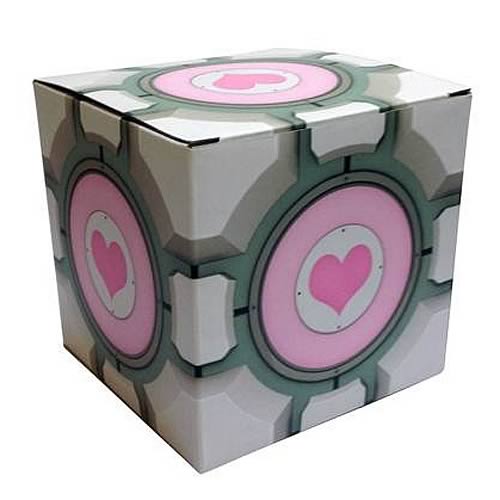 Portal 2 Companion Cube Gift Box