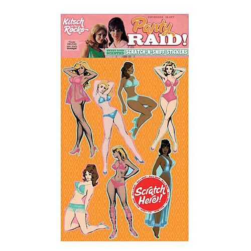 Panty Raid Scratch-n-Sniff Sticker Pack