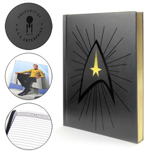 Star Trek TOS Captain's Log Hardcover Journal