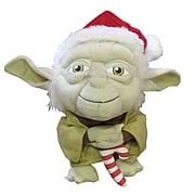 Star Wars Santa Yoda Super Deformed Plush