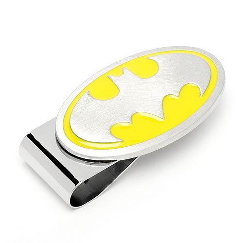 Batman Logo 3-D Pewter Money Clip
