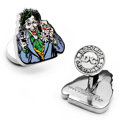 Batman Joker Laughing Cufflinks