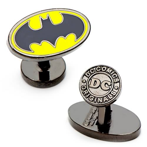 Batman Logo Oval Cufflinks