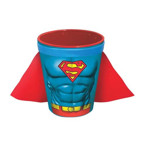Superman Molded Caped Shot Glass