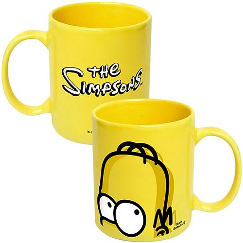 Simpsons Homer's Head Ceramic Mug