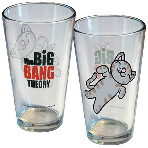 Big Bang Theory Soft Kitty Pint Glass